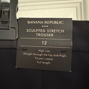 Banana Republic Classic Black Trousers